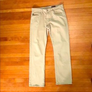 AG (Adriano Goldschmied) stretch khakis W33 L34